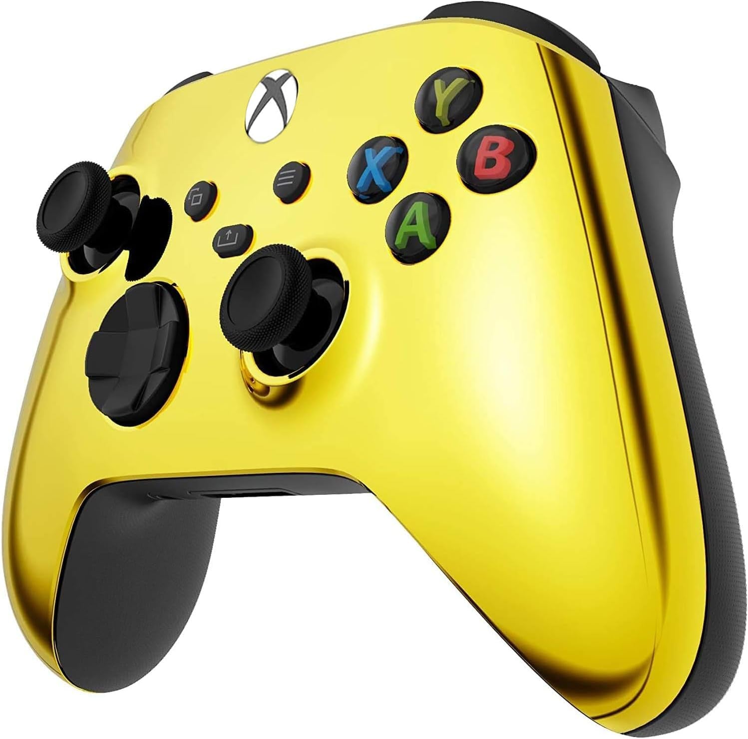 Custom Wireless Controller for Microsoft Xbox Series X/S & Xbox One - Soft Touch Finish - Xbox Series X/S Controller (Gold)