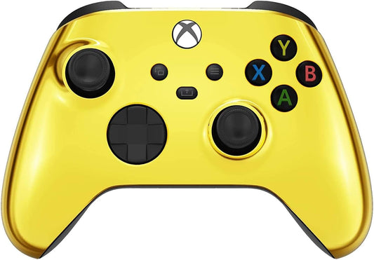 Custom Wireless Controller for Microsoft Xbox Series X/S & Xbox One - Soft Touch Finish - Xbox Series X/S Controller (Gold)